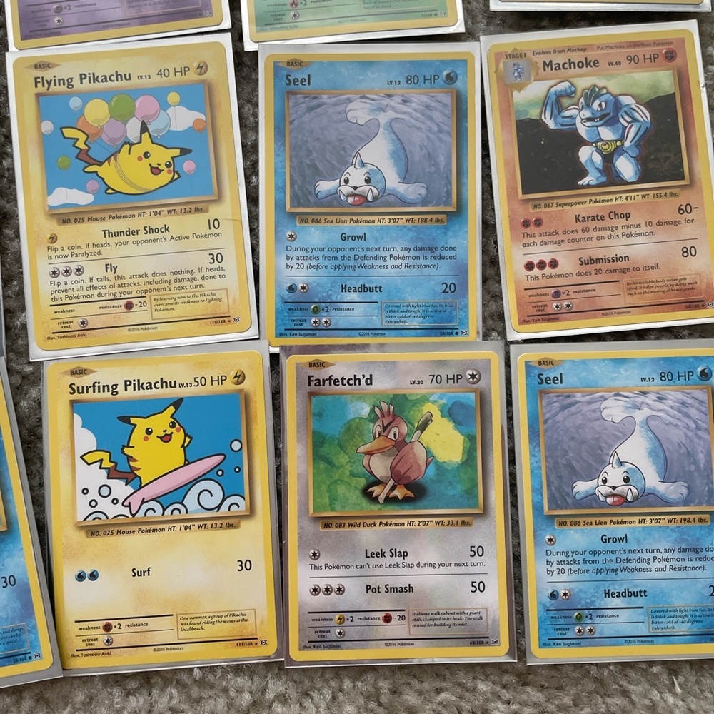 Very rare pokemon lot